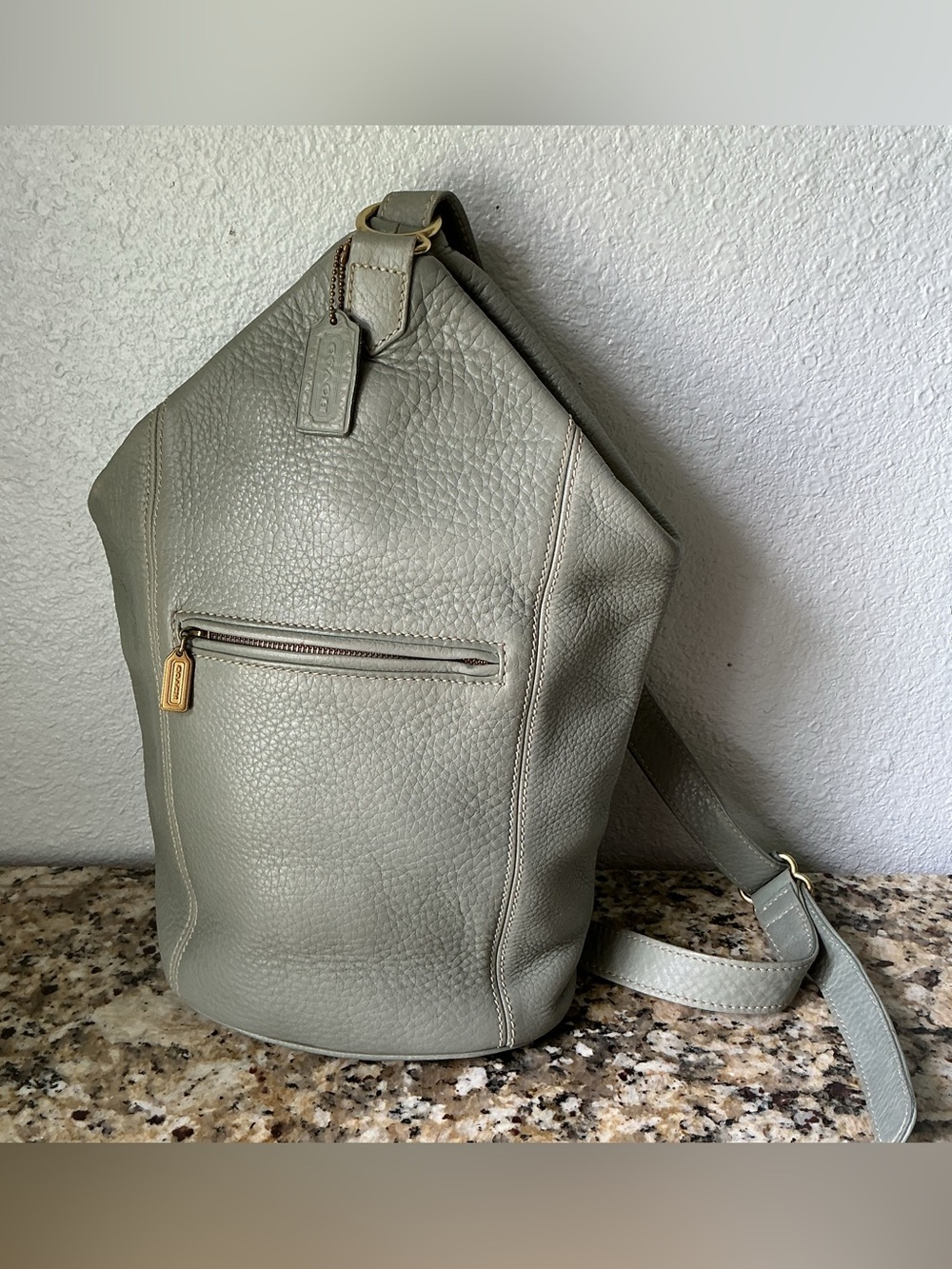 Coach Vintage Sea Green Sonoma Flatpack